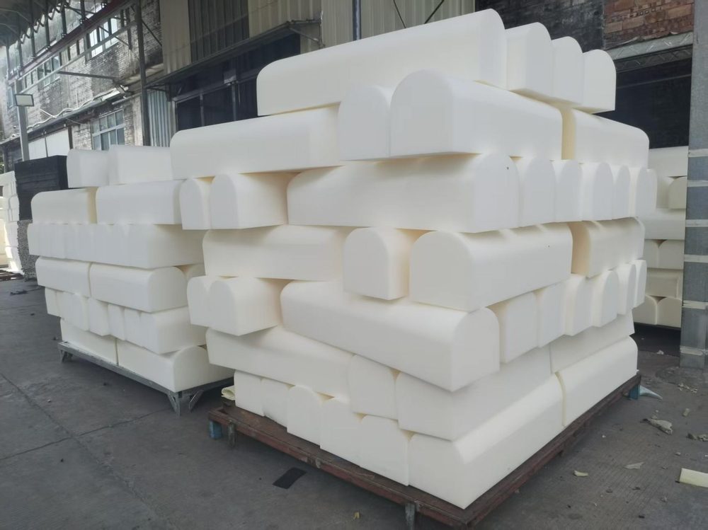 Finished foam block